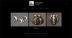 Desktop Screenshot of fredortizart.com